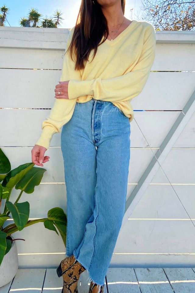 Dior Yellow Sweater with CD Logo Hand Selected By Madly Vintage #2