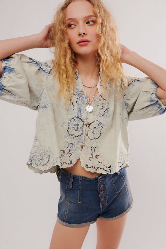 Corinna Denim Top #2