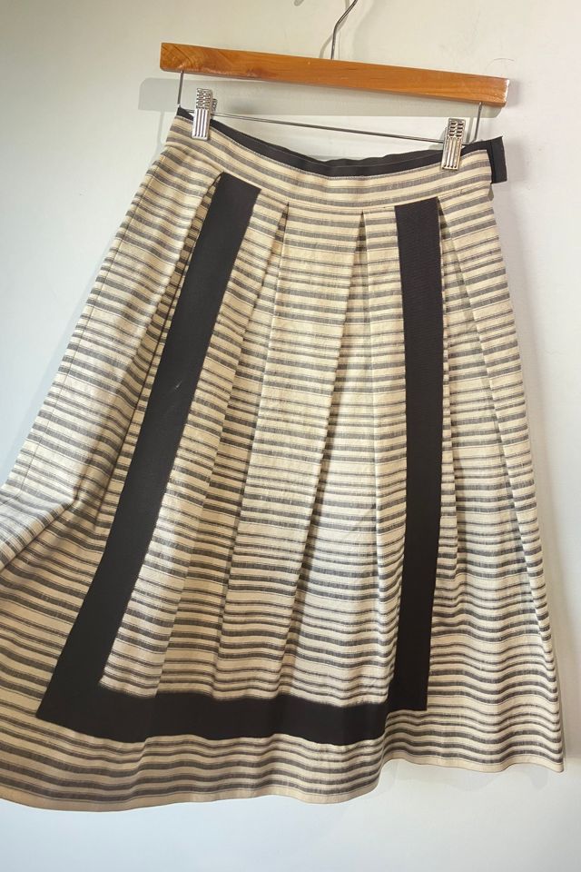 Vintage striped clearance skirt