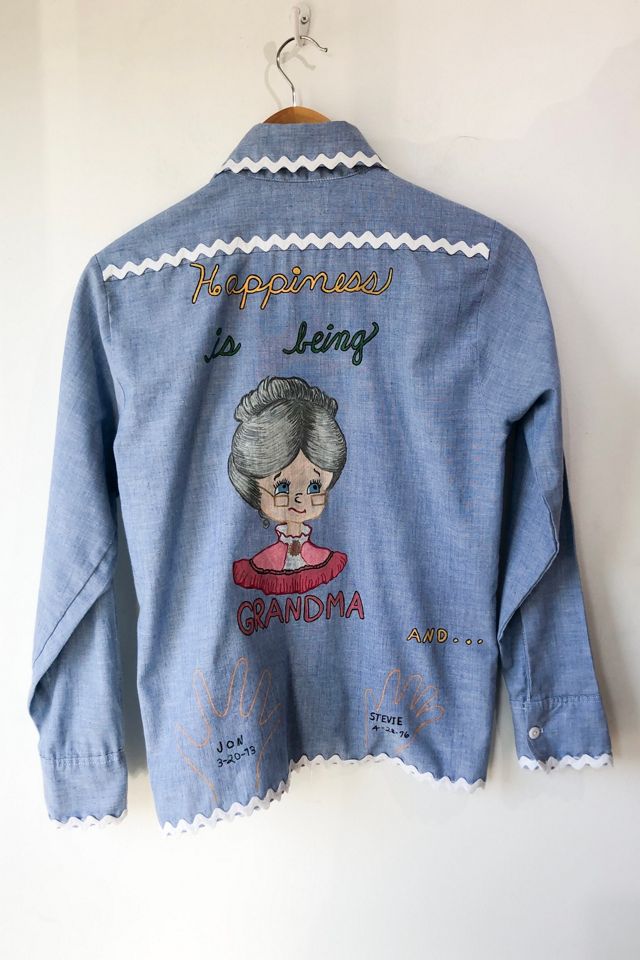 Vintage Kmart "Grandma" Chambray Shirt Selected by The Curatorial Dept. #1