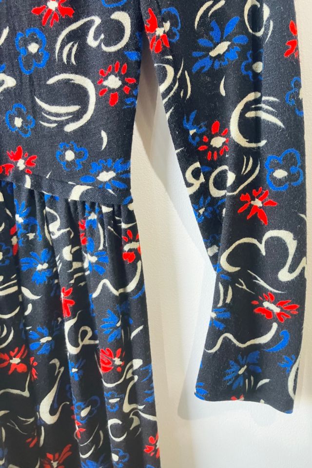 Vintage Joan Rulin Floral Midi Dress Selected by The Curatorial Dept. #2