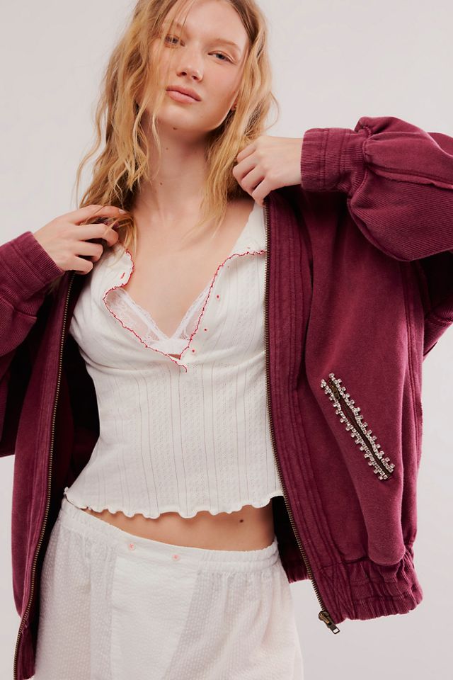 Tricia Fix Open Heart Sweatshirt #1