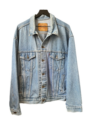 Vintage 1990s Oversized Levis Denim Jacket Selected By