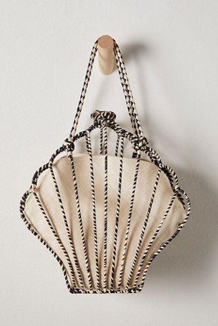 Aranaz Clam Tote Bag at Free People in Natural