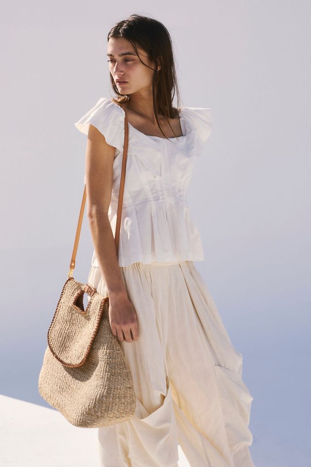 専用＊ARANAZ アラナス かごバッグ ヘキサゴン Aranaz Hera Rattan Handbag