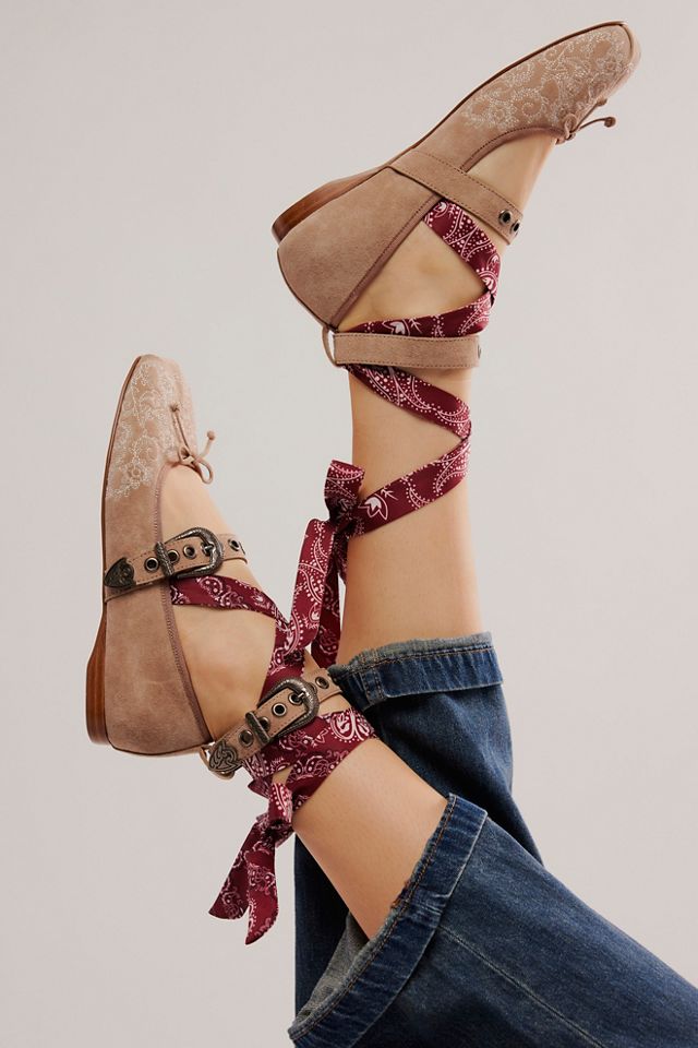 Chaussures plates Jeffrey Campbell x FP x Understated Leather Two Step #1