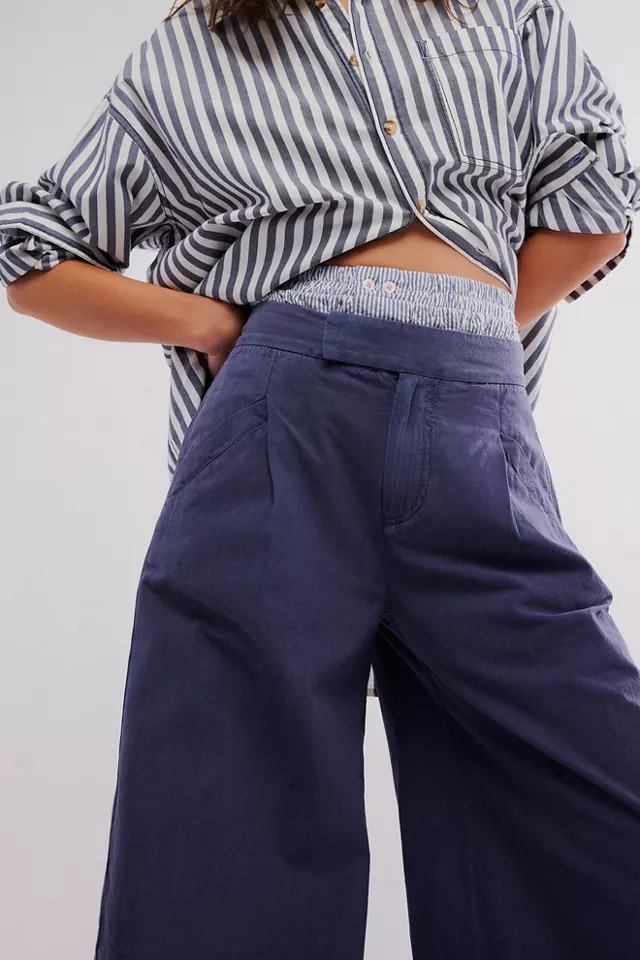 Tegan Washed Barrel Trousers