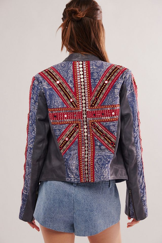 We The Free Bowie Leather Moto Jacket #1