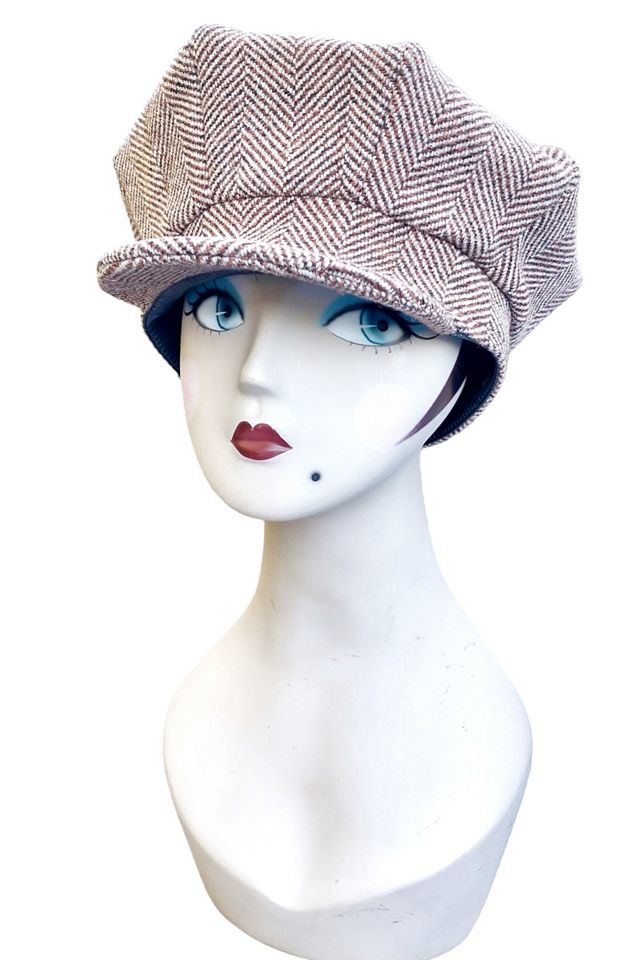 Vintage Gunner Foxx Newsboy Cap Selected by Garbage Soup 
