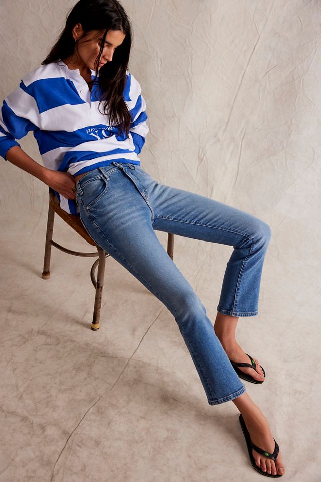 We The Free Low Maintenance Mid-Rise Flare Jeans | Free People