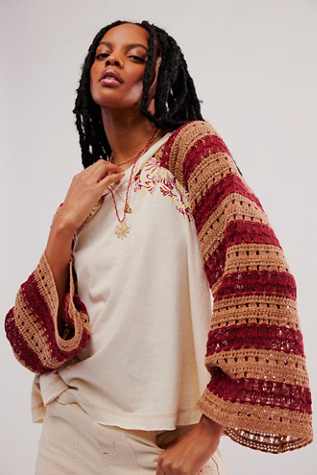 Free People We The Free Ivy Tee In White