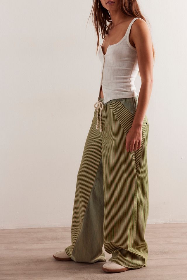 We The Free Milo Striped Pull-On Jeans #2