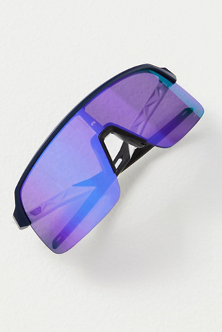 Oakley Sutro Lite Oversized Shield Sunglasses at Free People in Blue