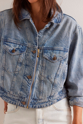 We The Free Cherrie Denim Jacket Free People