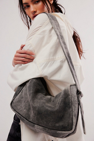 バッグ Replay HIGH-END LEATHER BAG REPLAY shopper bag Shoulder Bag Dusty Olive + Black | Buy