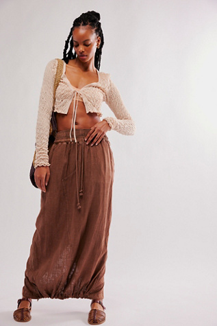 Free people best sale maxi skirt