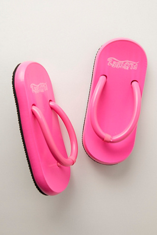 Pool Float Flip Flops by Frogg Toggs at Free People in Pink, Size: US 9