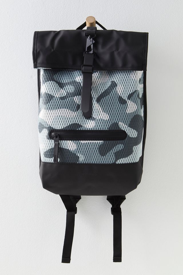 Roll top shop backpack nike