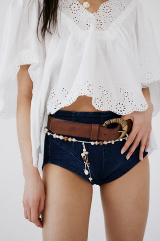 We The Free Keep It Brief Denim Micro Shorts Free People