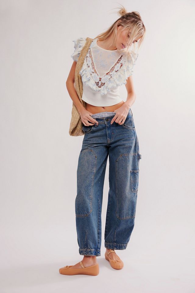 Violet Ruffle Top #2