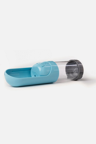 Silver Paw Portable Dog Water Bottle with Charcoal Filter at Free People in Blue