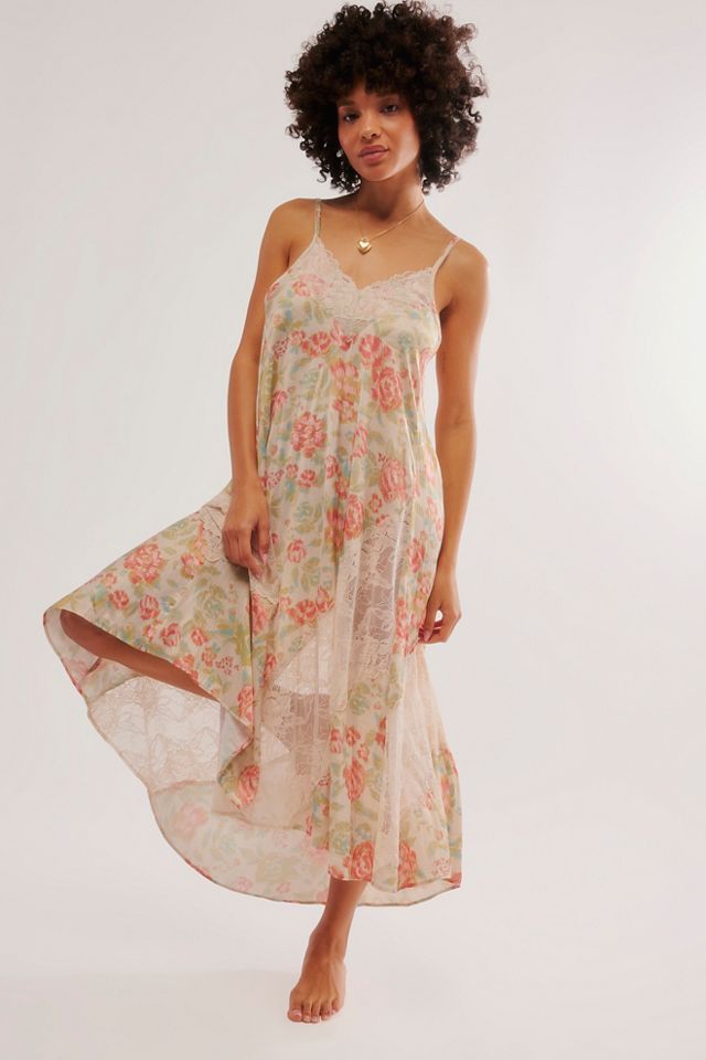 First Date Printed Maxi Slip | Free People