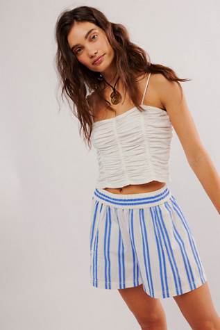 Get Free Striped Pull-On Shorts