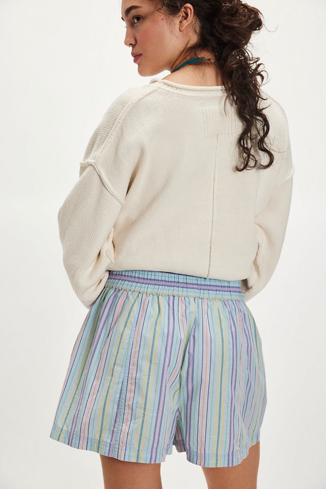 Get Free Striped Pull-On Shorts