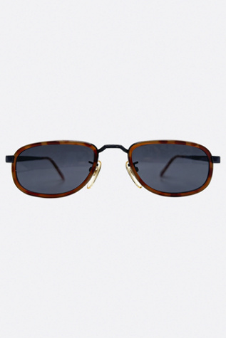 Giant Vintage Grover Small Trending 90s Sunglasses by Giant Vintage Sunglasses at Free People in Grey