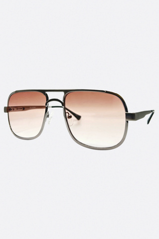 Женские солнцезащитные очки Giant Vintage Sunglasses Giant Vintage Original Fillmore Square Tinted Glasses, цвет: Стальной — фото 2
