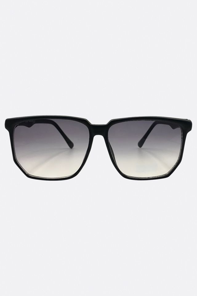 Giant Vintage Willowy Large Square Classic Vintage Sunglasses