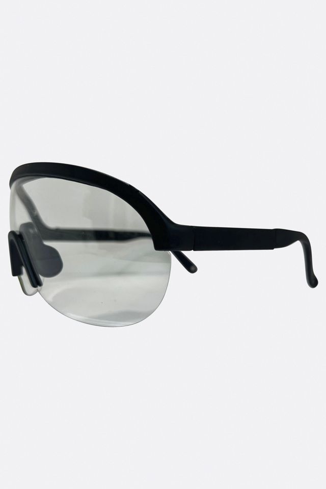 Giant Vintage Slipped Winter Shield Unisex Fashion Glasses #1