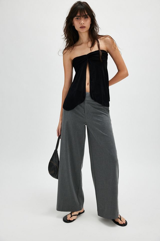 THRILLS Christina Pinstripe Trousers #3