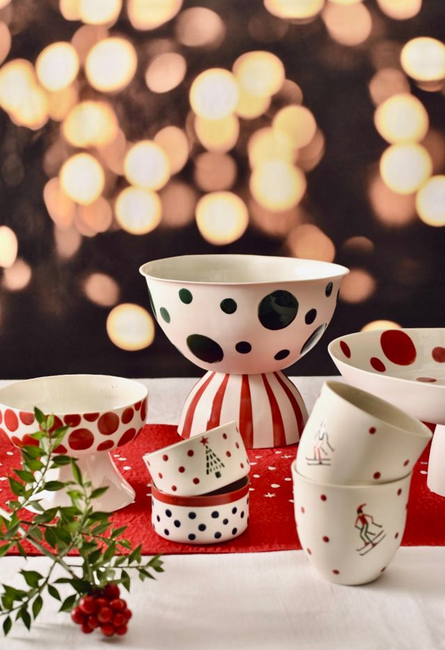 Kaase Atelier Fine Porcelain Little Christmas Bowl #4