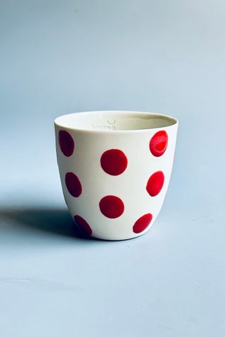 Kaase Atelier Handmade Fine Porcelain Little Dot Mug