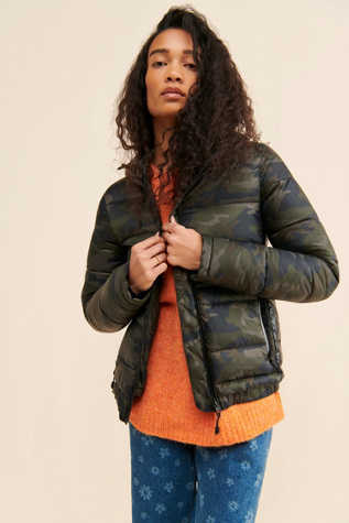 Numero Kerr Camo Puffer