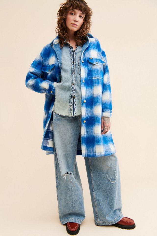 Wrangler Plush Wool Shirt Jacket #3