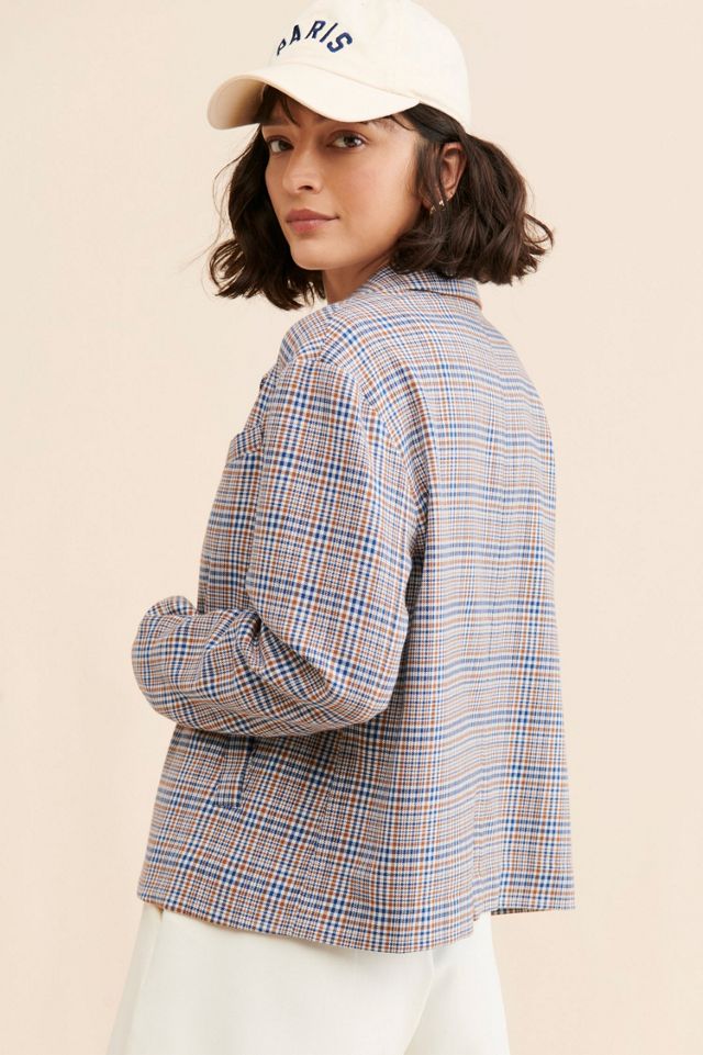 Cali Plaid Blazer #1