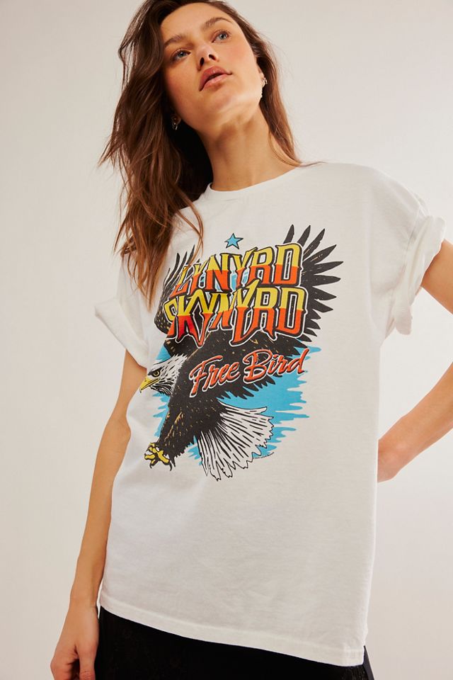 Junk Food - T-shirt Lynyrd Skynyrd Free Birds #2