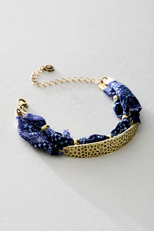 Bohemian Dreams Bracelet at Free People in Blue