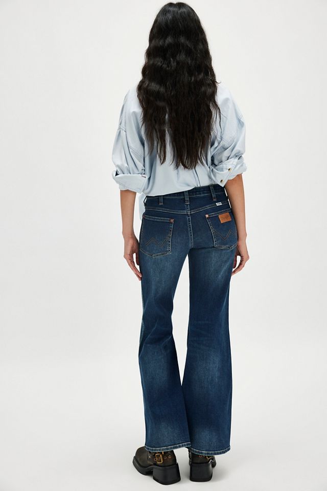 Wrangler Wanderer Mid-Rise Flare Jeans #1
