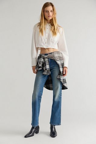 Jeans bootcut taille mi-haute Wrangler Wrancher