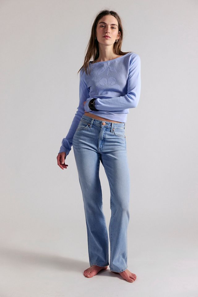 Wrangler Wrancher Mid-Rise Bootcut Jeans #1