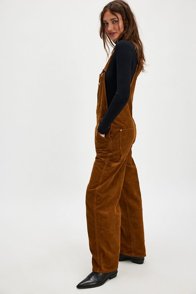 Wrangler Straight-Leg Bib Cord Overalls #2