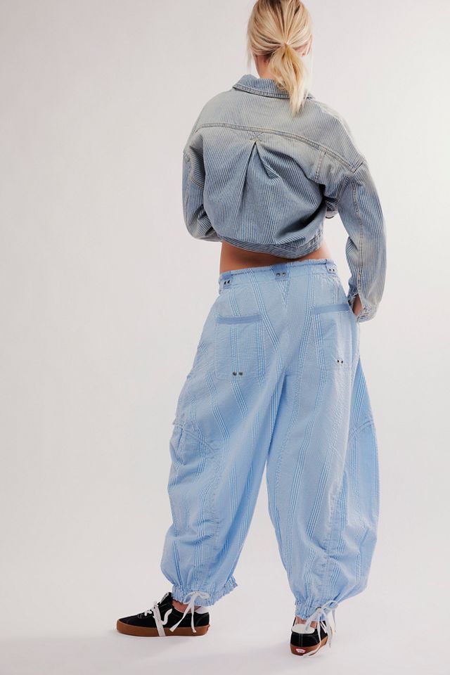 It's a Vibe Parachute Pant // Blue – Isla Grove