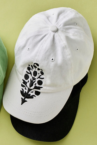Big Buti Baseball Cap by FP Movement at Free People, White/Black