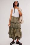 Ophelia Embroidered Maxi Skirt