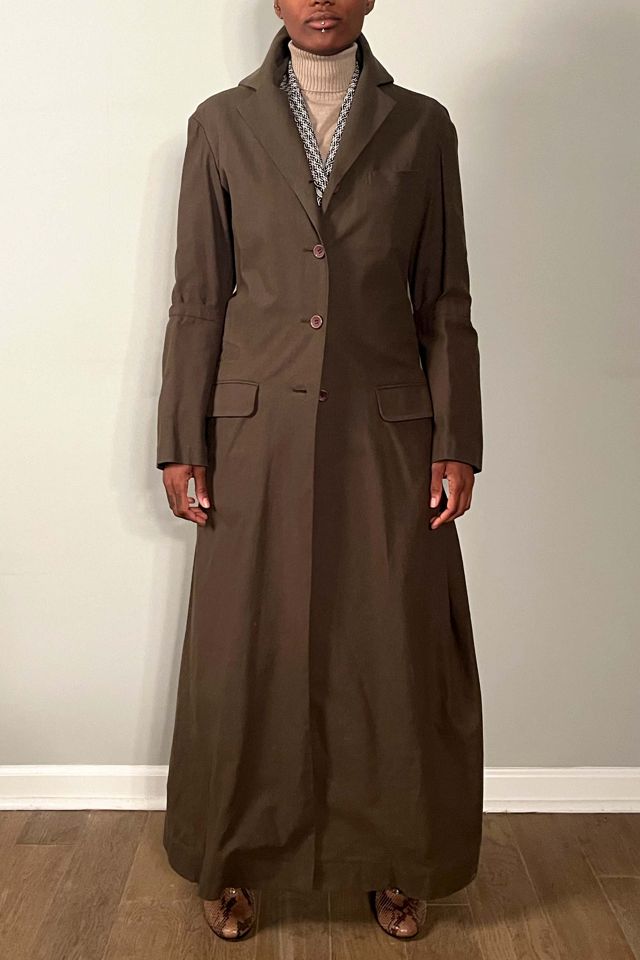 Issey Miyake Draped Maxi Coat Selected by Moore Vintage 