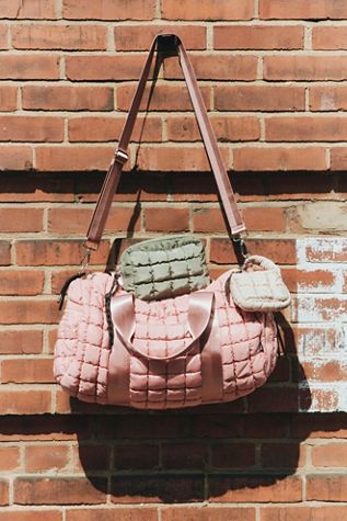 Sac polochon matelassé