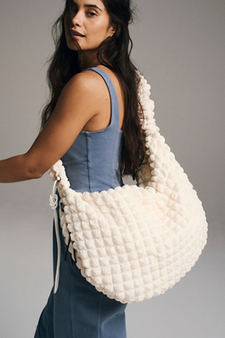 Pucker Up Carryall At Free People In Ivory